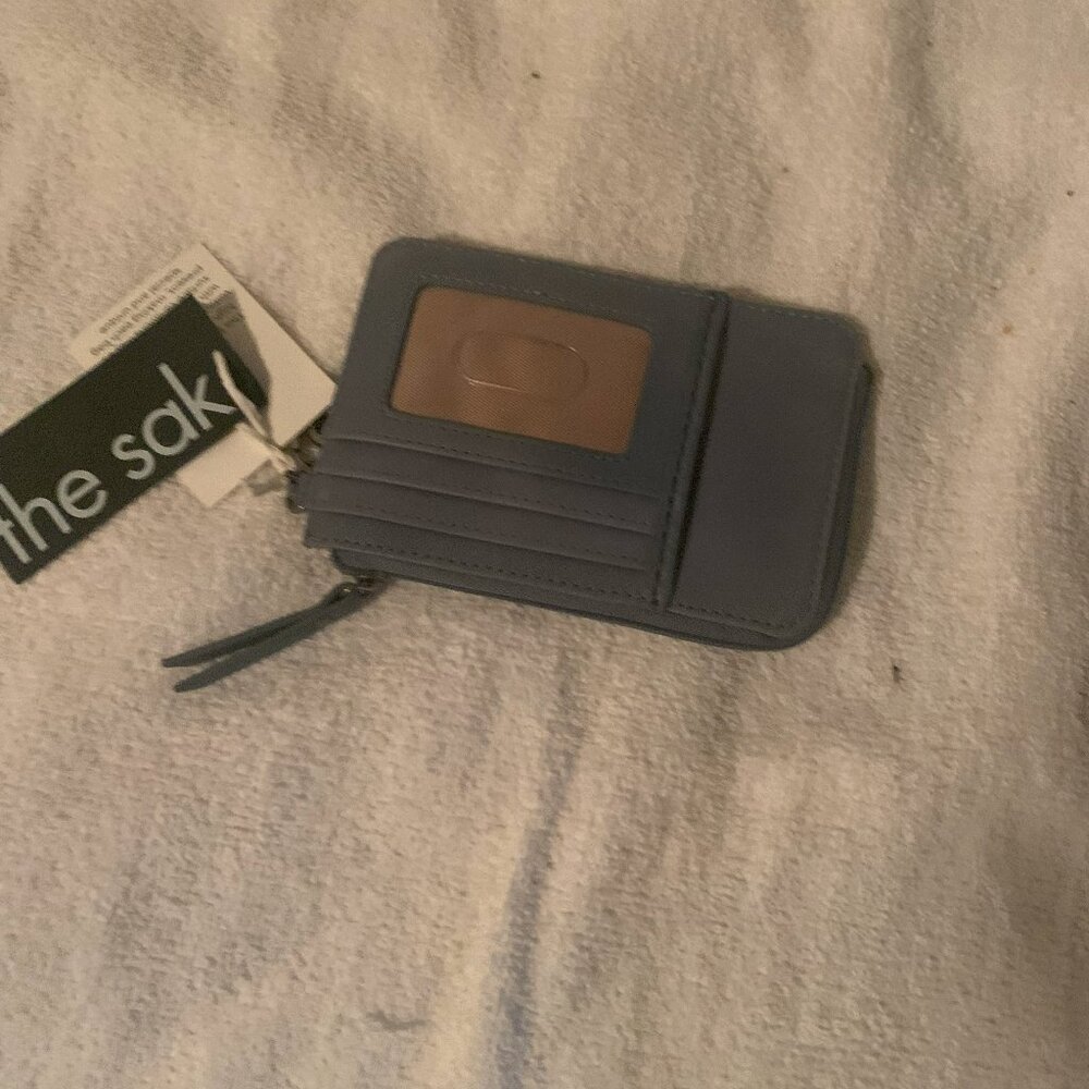 THE SAK WRISTLET PURSE - Genuine Leather Handmade Checkbook Wallet Credit Card